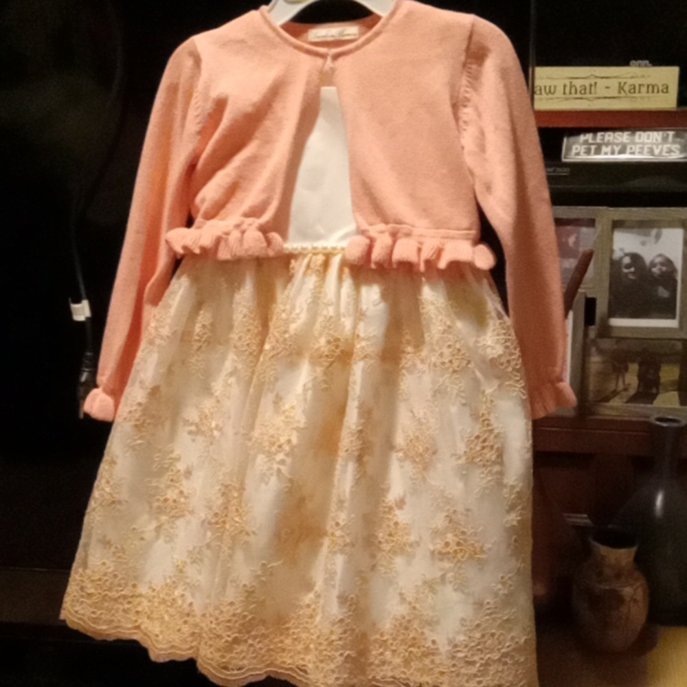 Girls size 5 American Princess formal type dress